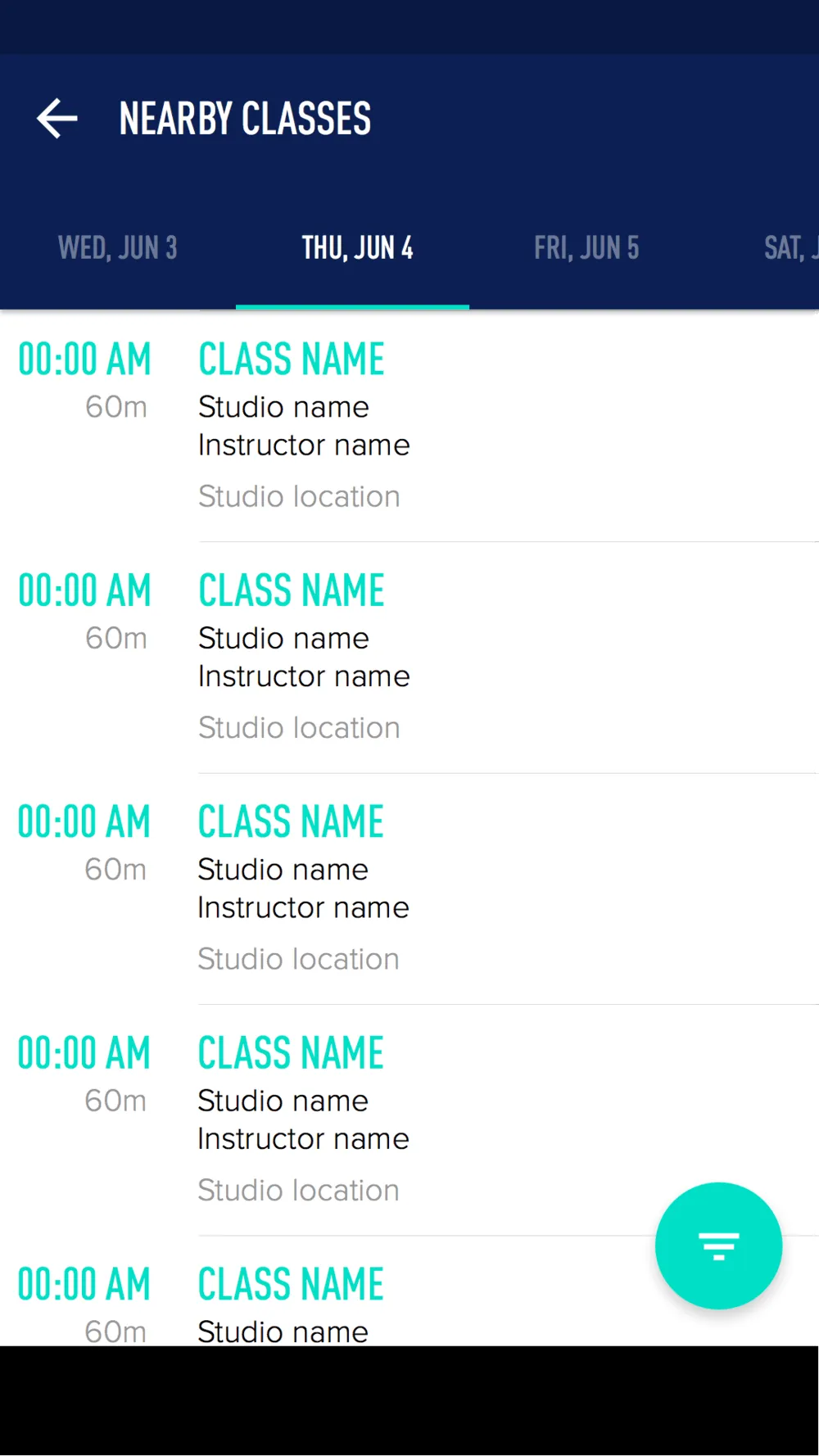 In the summer of 2015, touchlab began working with ClassPass, that gives users access to a huge network of fitness facilities for a monthly subscription.