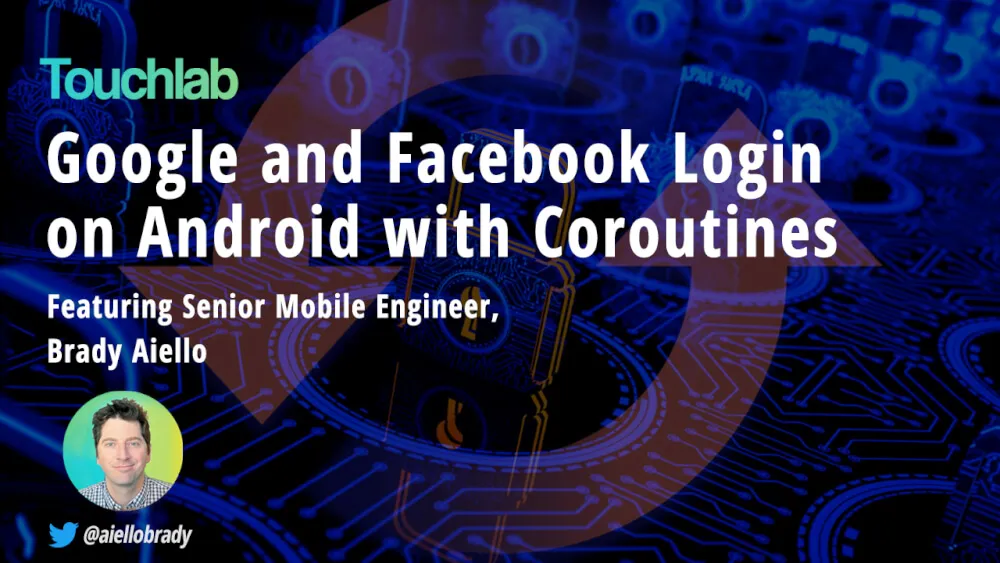 How we use Google One Tap and Facebook login for some auth work for Touchlab clients. Code snippets included becuase it can be tricky with outdated docs.