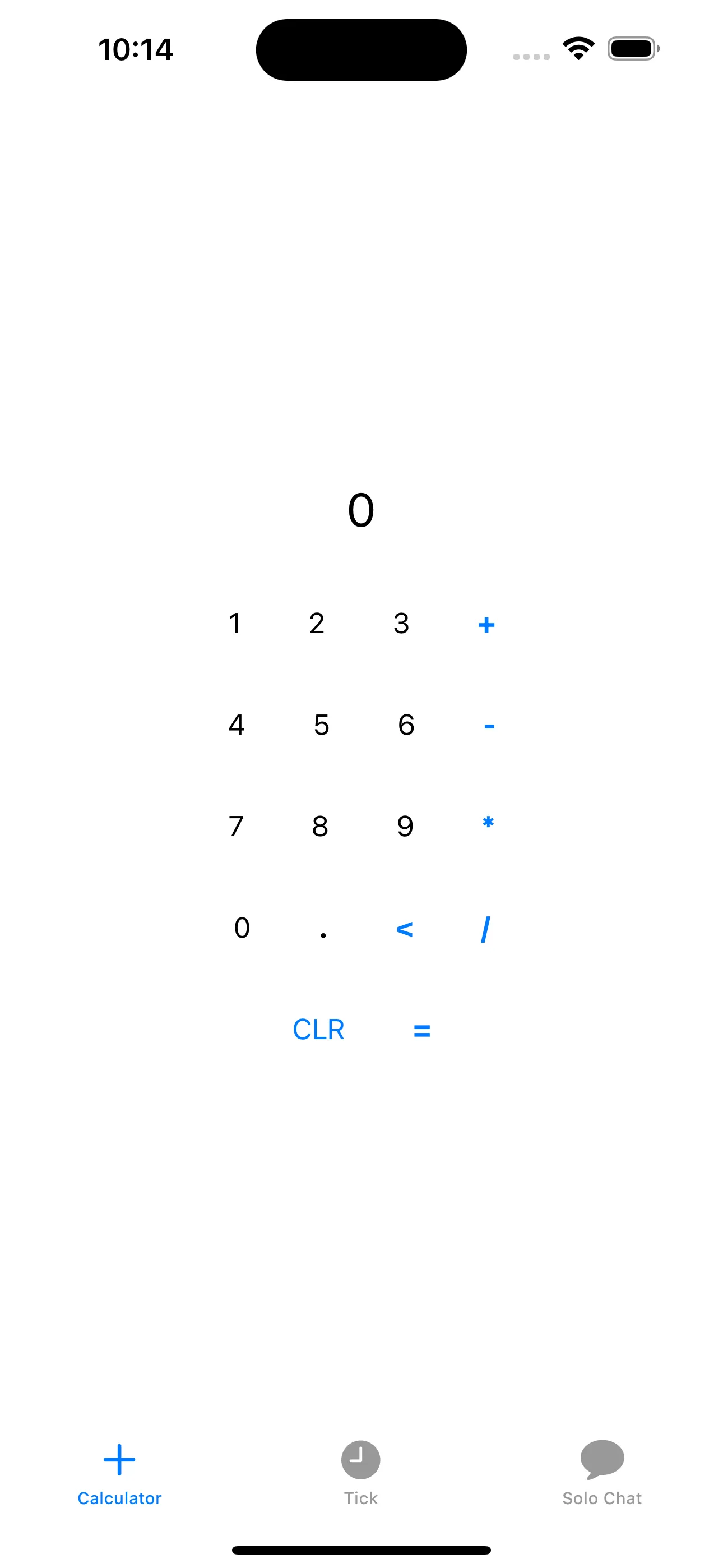 SKIE iOS Simulator Sceenshot