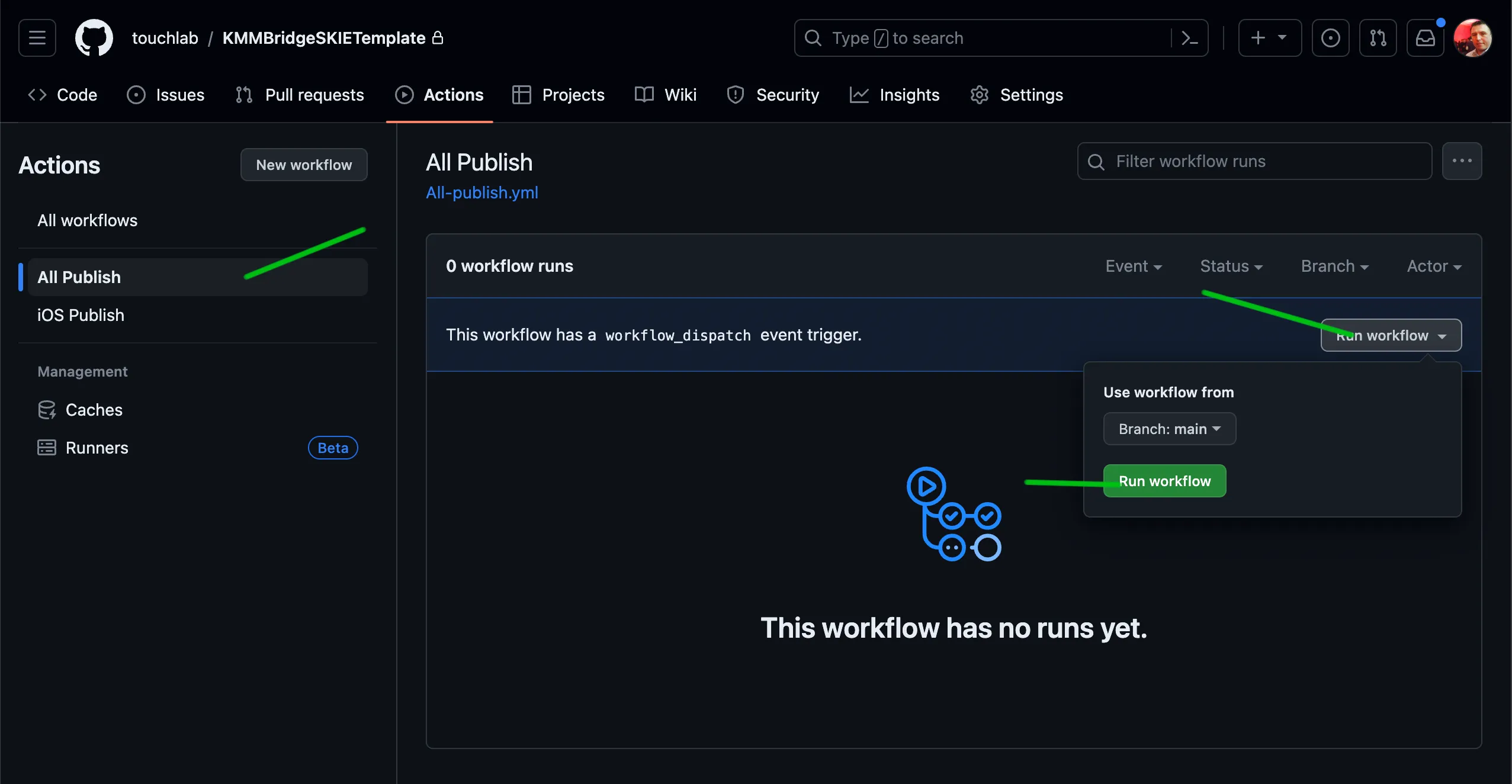 Run Workflow